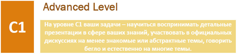advanced level